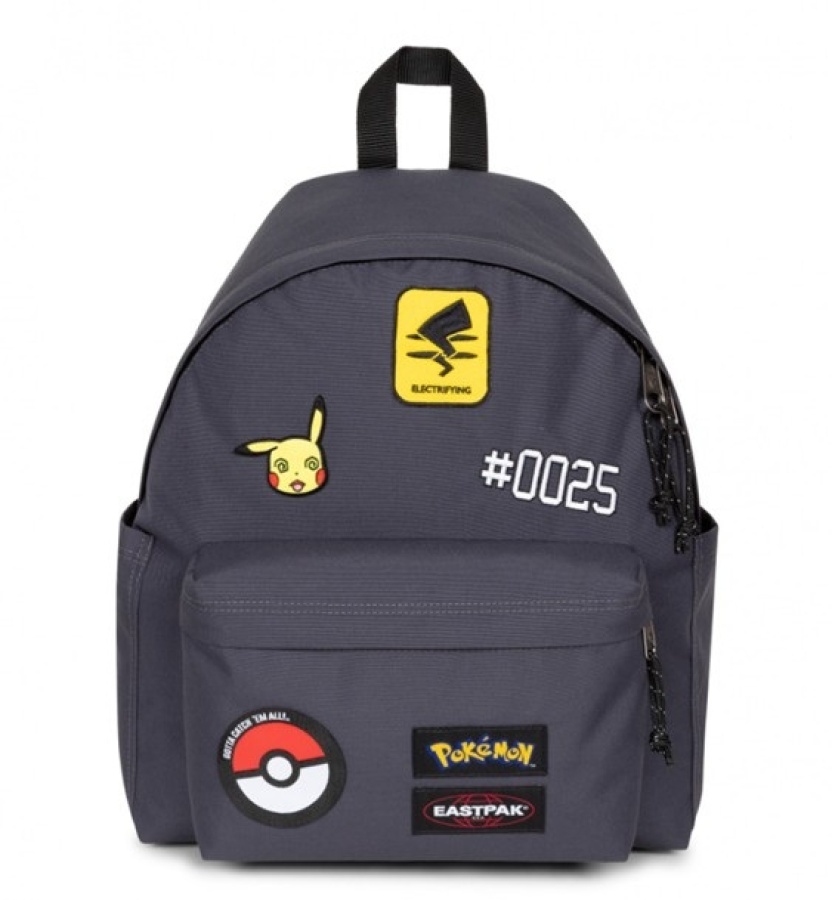 ZAINO AMERICANO EASTPAK POKEMON - EDIZIONE LIMITATA - PATCHES